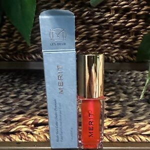 Merit Tinted Lip Oil in Les Deux